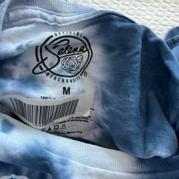 Selena Queen of Cumbia Crew Neck Tie Dye Tee - Picture 8 of 8